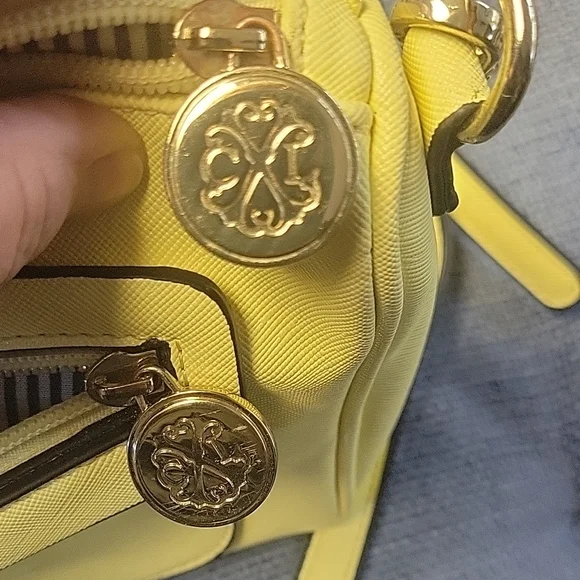 Christian Lacroix Yellow Shoulder Bag - Picture 7 of 10